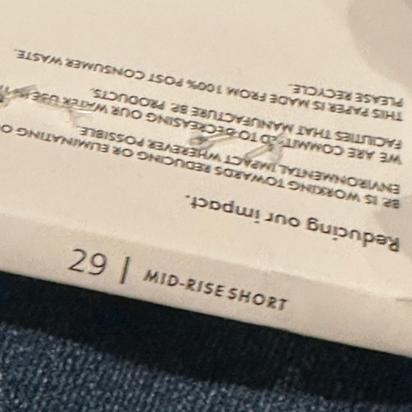 BP Size 29 Mid-Rise Distressed Cut-Off Jean Shorts - Picture 5 of 5